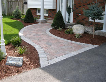 front entrance landscaping dunnville niagara hamilton burlington st anns